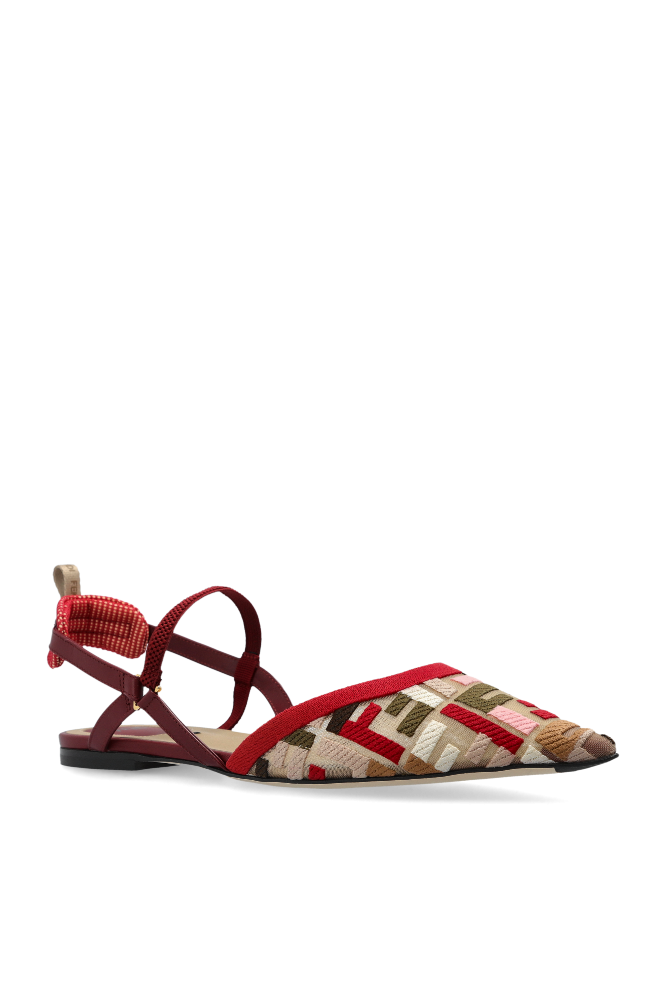 フラットシューズ FENDI Woman Flat shoes Multicolor 8J8559AORM F1T01 Fendi Mock Response | Women's Shoes | Vitkac